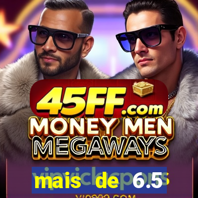 mais de 6.5 escanteios o que significa